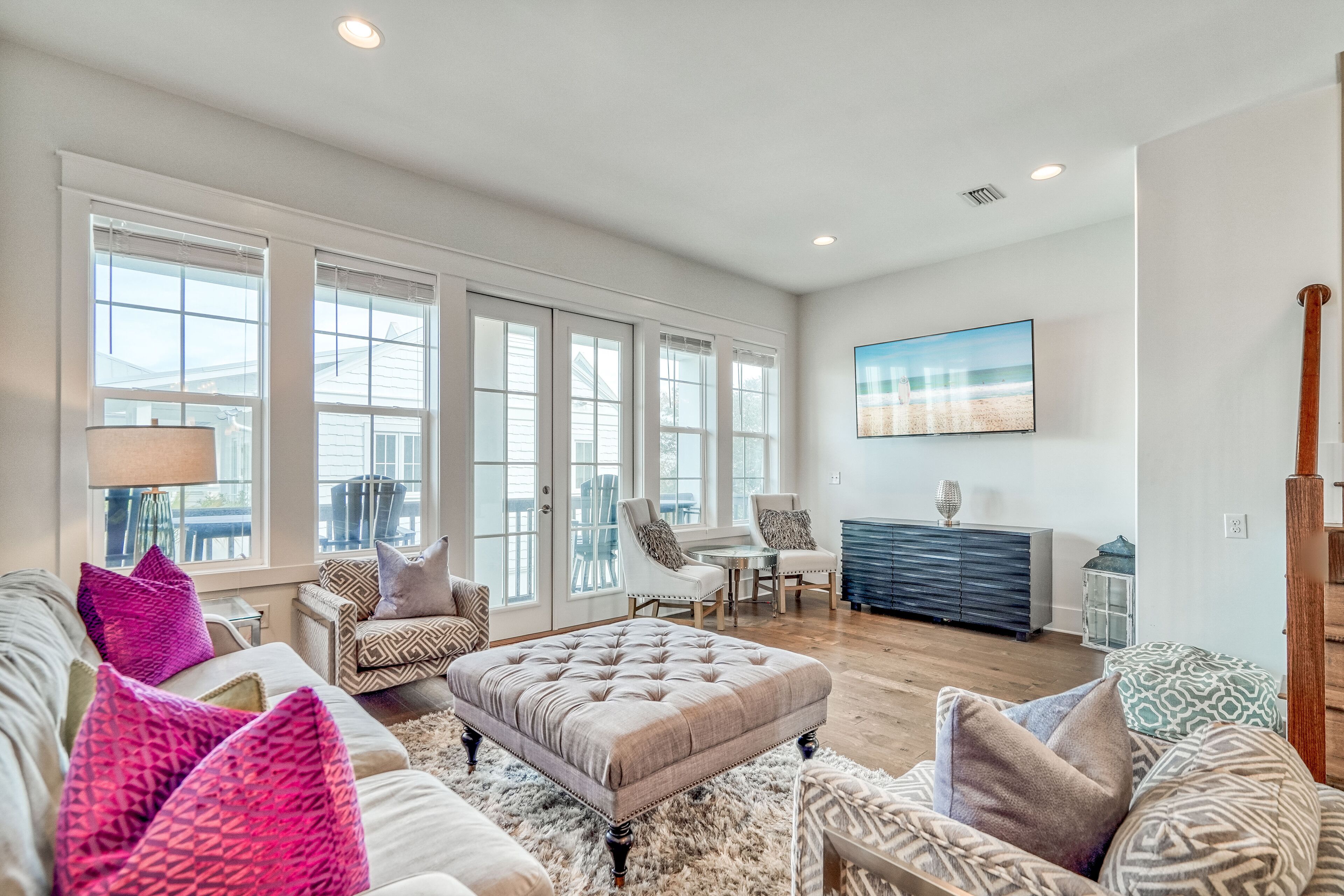 Televisie en een kantoor