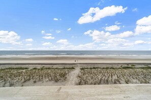 On the beach