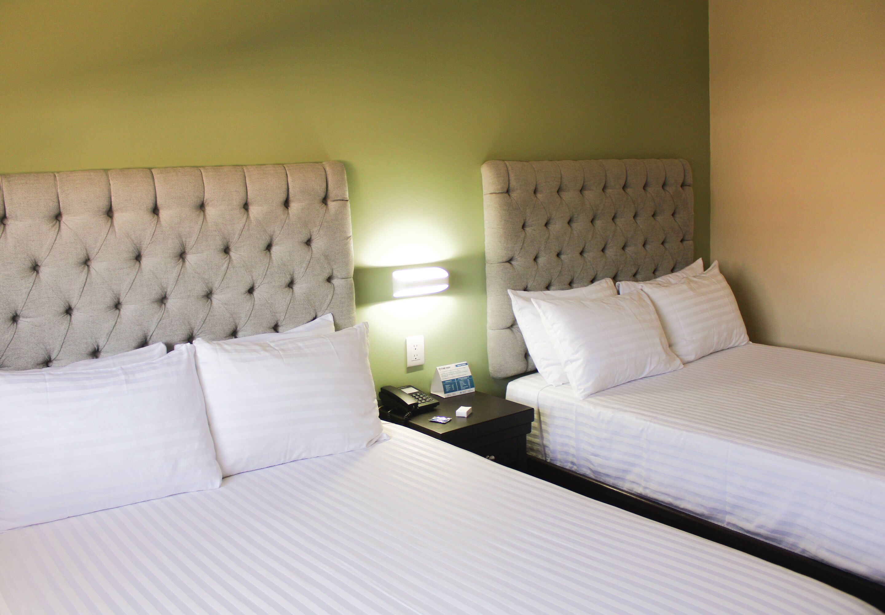 family double room, 2 double beds | iron/ironing board, free wifi, bed sheets