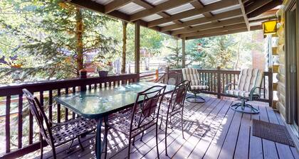 Friendly cabin with WiFi, deck, and porch swing - close to the National forest