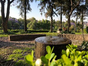 Overnattingsstedets uteområder