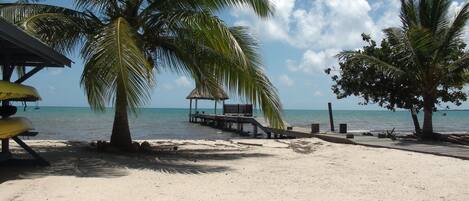 Sun loungers, beach towels
