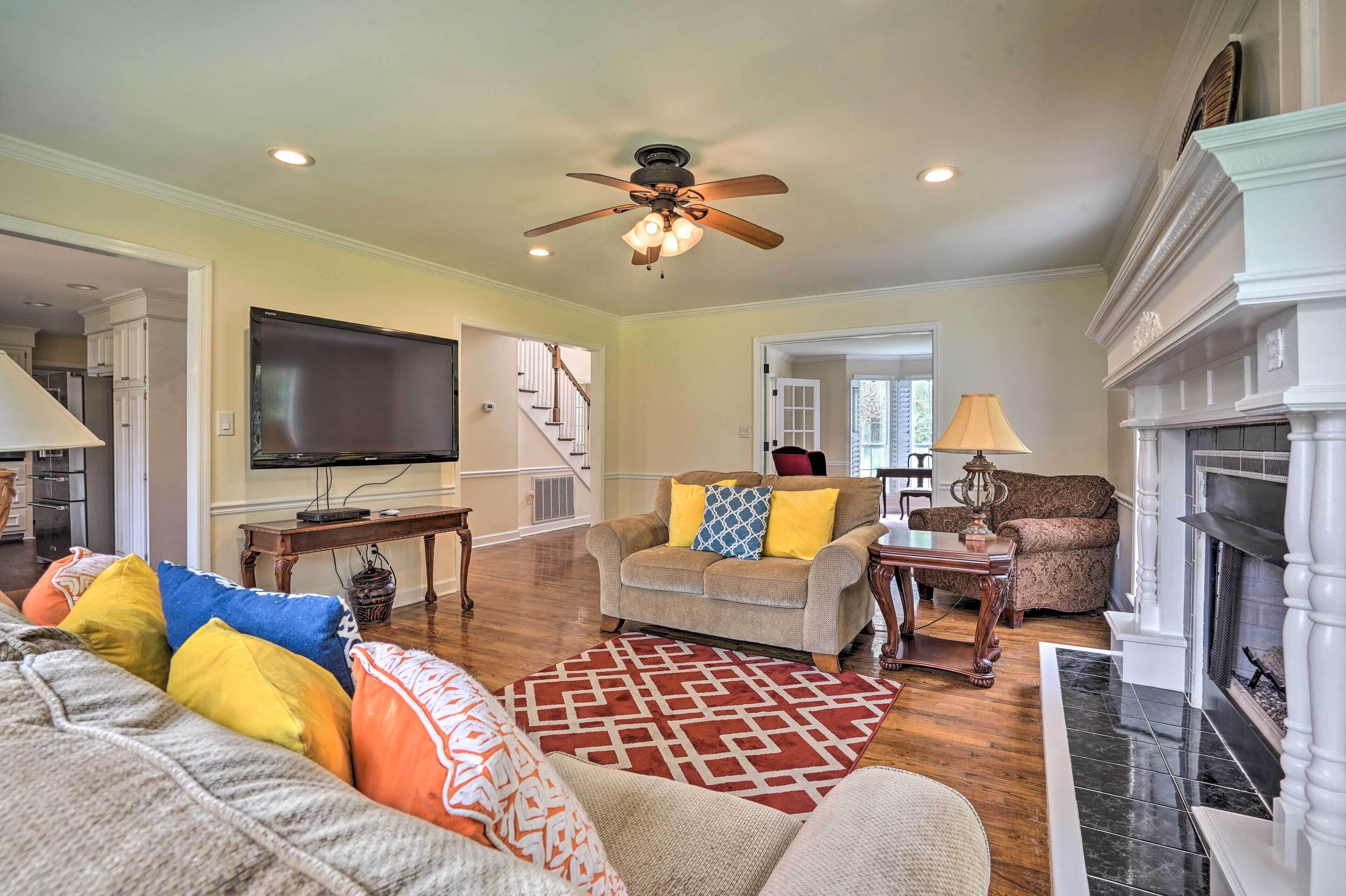 Pet-Friendly Suburban Escape w/ Deck & Grill!