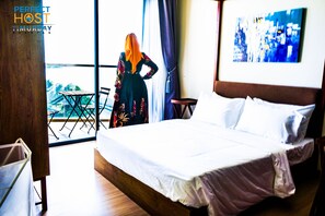 Iron/ironing board, WiFi, bed sheets - Timur Bay Beachfront by Perfect Host Greenview (Kuantan)