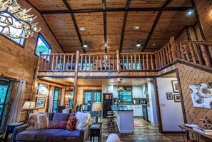 TV connectée, cheminée