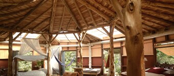 The Round cottage located in  rural Filandia.