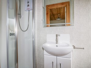 Cottage | Badkamer | Een douche