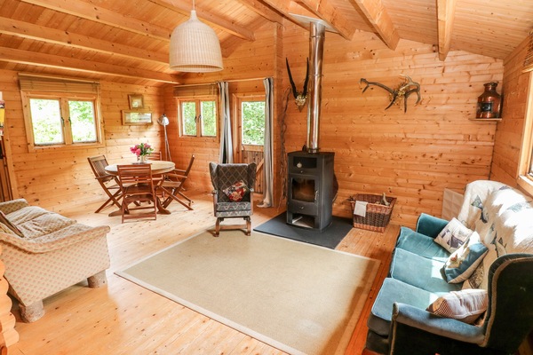 Cottage | Living room | Fireplace