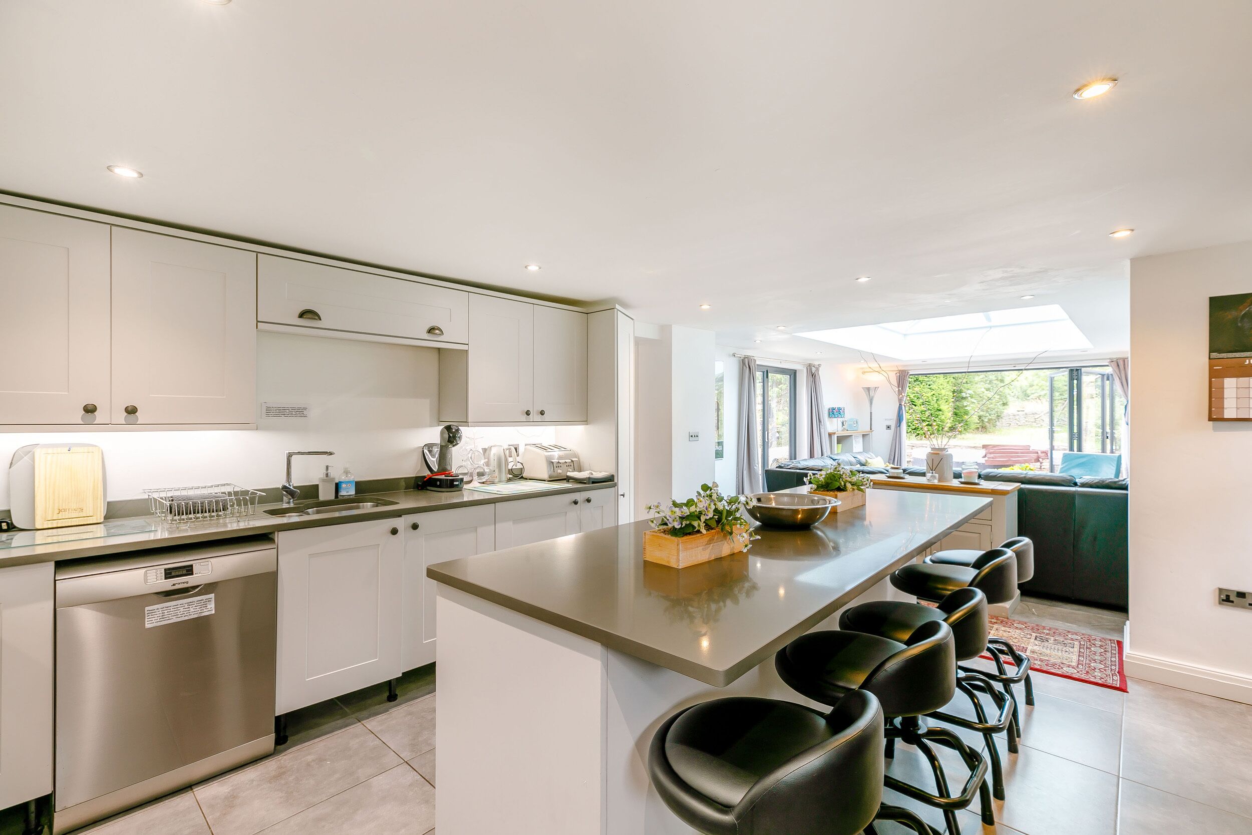 コテージ | 専用キッチン | 冷蔵庫、食器洗い機、電気ポット、トースター