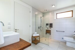 Secador de pelo, toallas