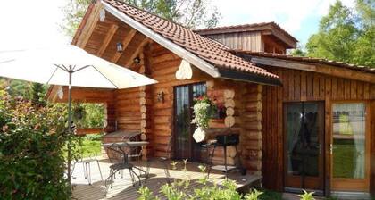 Chalet en Rondins Au CĆur de la Nature avec Confort Moderne prĂšs de Strasbourg