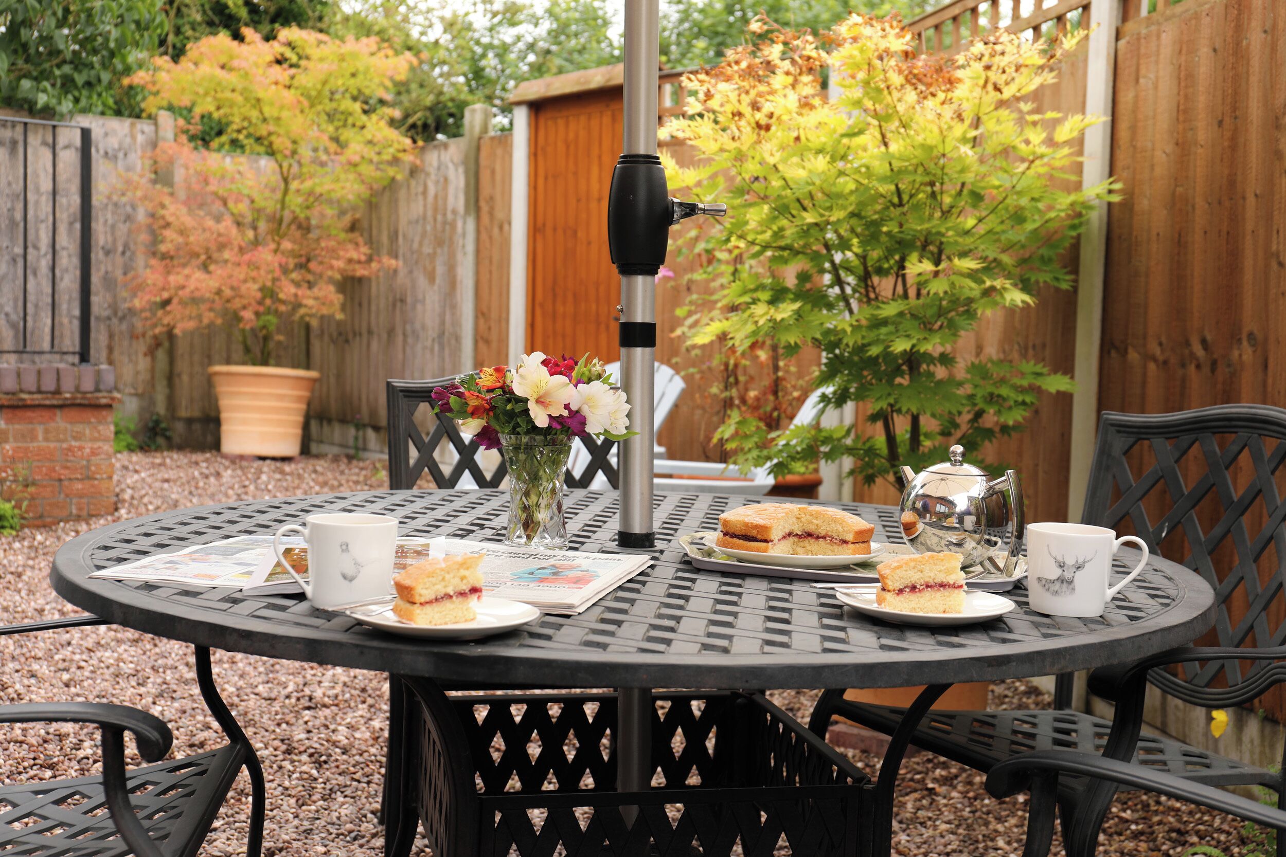 Ferienhaus | Speisen im Freien