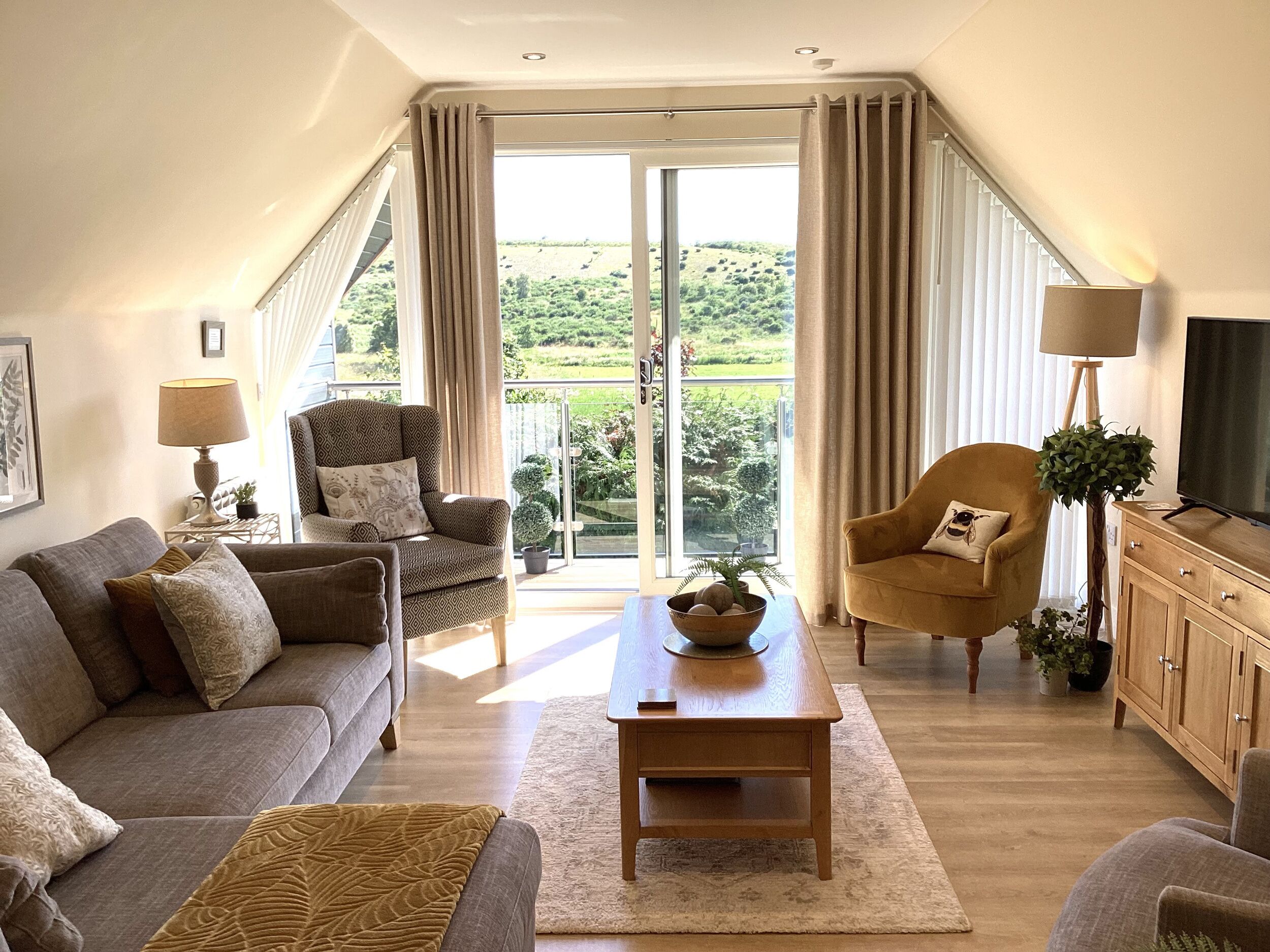 Área de sala de estar