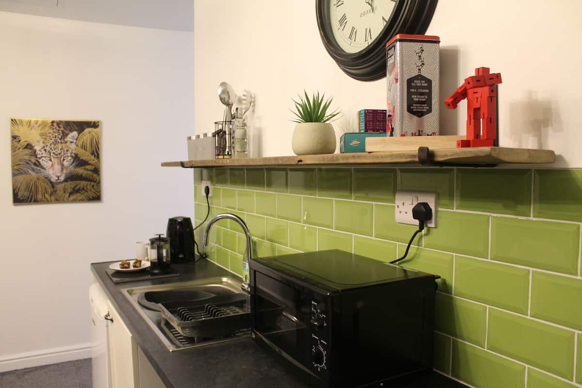 Deluxe Apartment, Private Bathroom (The Bridge) | Shared kitchen
