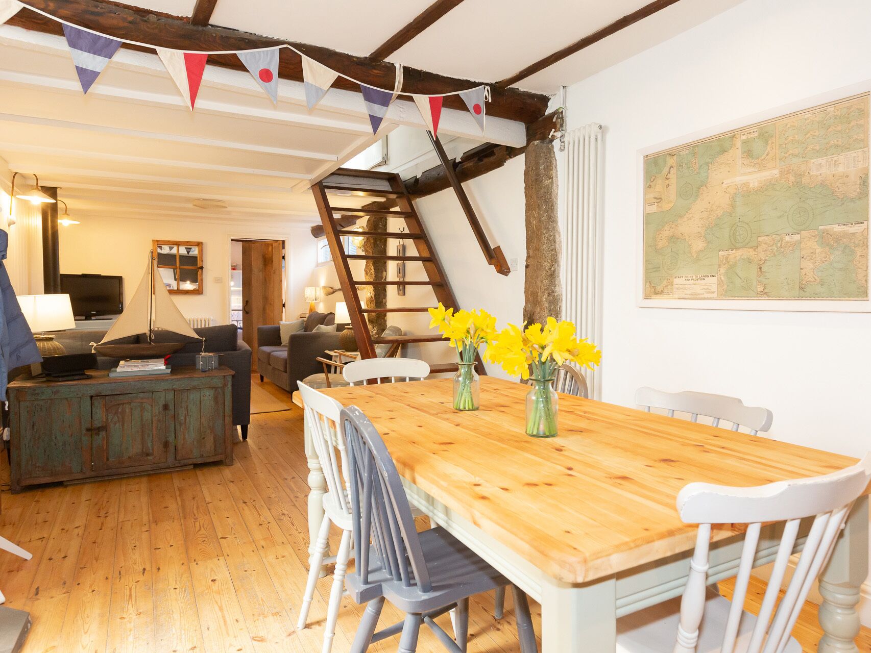 Casa de campo | Cocina privada | Refrigerador, lavavajillas, tetera eléctrica y tostadora 