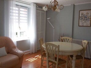 Dining - Charming Apartment with Terrace Near Skiing, Hiking, and Lakes in Saint-Dié-des-Vosges (Saint-Dié-des-Vosges)