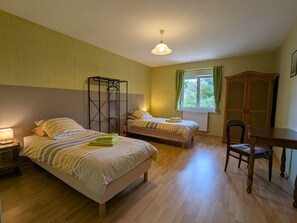 2 bedrooms, free WiFi, bed sheets