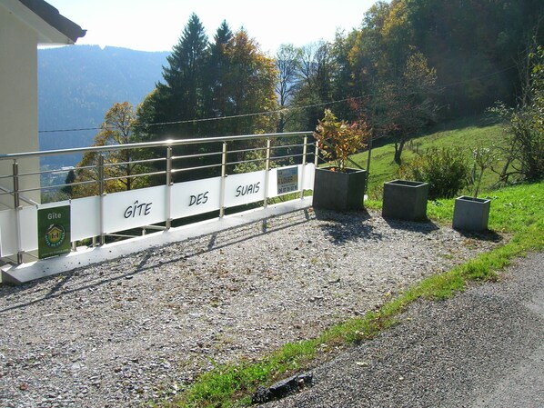 Enceinte de l’hébergement