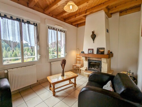 Ferienhaus in Gérardmer - Nahe See und Pisten, Kamin, 2 Schlafzimmer