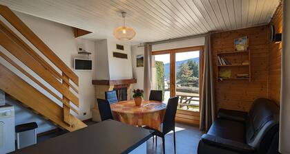 Family chalet with fireplace in Gérardmer