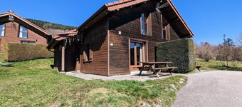 Family chalet with fireplace in Gérardmer