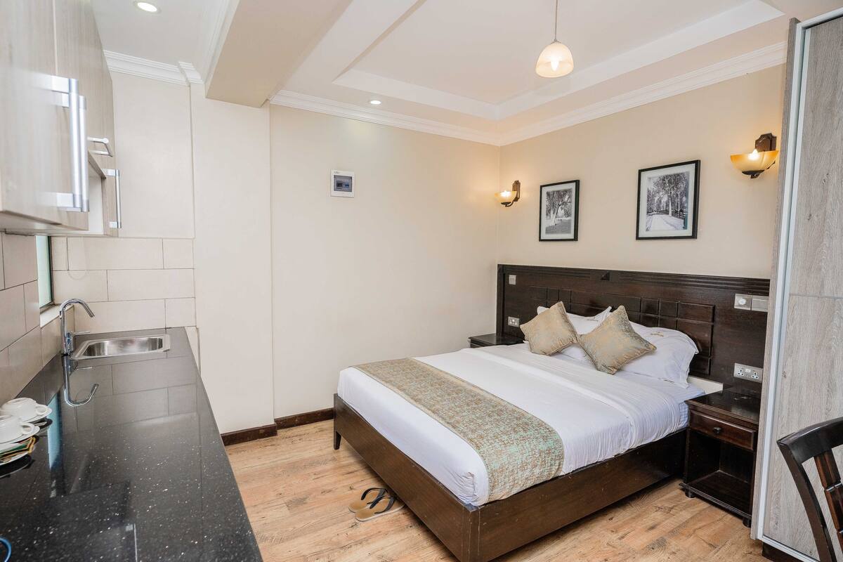 Standard Double Room | Laptop workspace, soundproofing, WiFi (free), bed sheets
