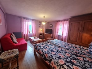 1 bedroom, free WiFi, bed sheets - Cozy apartment with private terrace in Gérardmer (Gérardmer)