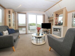 Living area - Coed Llai Lodge (Holyhead)