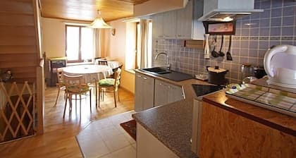Cozy Apartment with Fireplace & Garden near Shops in Vagney, 15km from Gérardmer