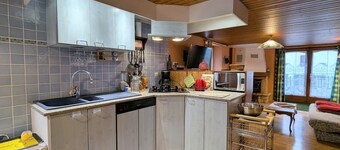 Cozy Apartment with Fireplace & Garden near Shops in Vagney, 15km from Gérardmer