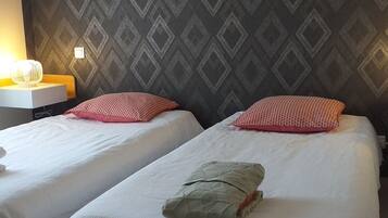 1 chambre, Wi-Fi gratuit, draps fournis