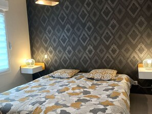 1 habitación, wifi gratis y ropa de cama