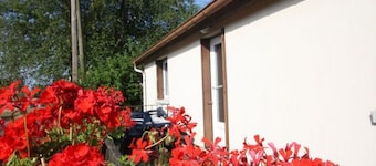 Charming Cottage with Terrace and Garage, Near Forest and Thermal Spa