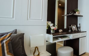 อพาร์ทเมนท์, 1 ห้องนอน, ห้องครัว | สิ่งอำนวยความสะดวกในห้องพัก