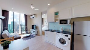 Lägenhet - 1 sovrum - kök | Eget pentry