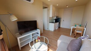 Apartment, 1 Bedroom, Kitchen | Living room - Noble Recole (UN12444) (Bangkok)