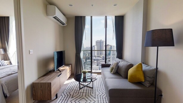 Apartment, 1 Schlafzimmer, Küche | Wohnzimmer