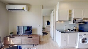 Appartement, 1 chambre, cuisine | Commodité de la chambre