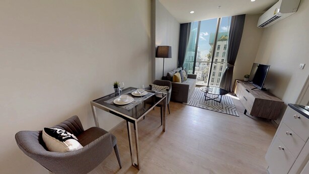 Appartement, 1 chambre, cuisine | Repas dans la chambre