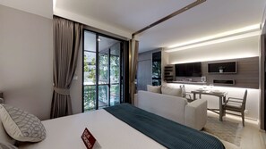 Apartment, 1 Bedroom, Kitchen