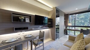 อพาร์ทเมนท์, 1 ห้องนอน, ห้องครัว