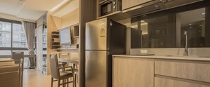 Apartment, 1 Bedroom, Kitchen | Private kitchen