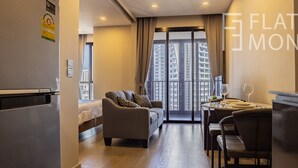 Apartment, 1 Bedroom, Kitchen | Living room - Urbitia TL (UN10082) (Bangkok)