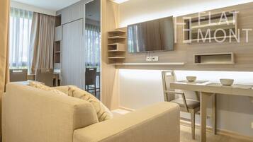 Apartment, 1 Bedroom, Kitchen