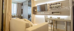 อพาร์ทเมนท์, 1 ห้องนอน, ห้องครัว