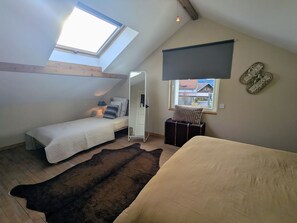 2 chambres, Wi-Fi gratuit, draps fournis