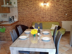 Dining - Charming Family Cottage with Private Pool and Easy Access to Hiking Trails (Vienville)