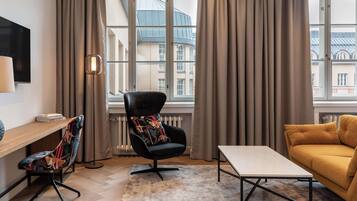 Superior kamer, 1 kingsize bed | Pillowtop-bedden, een minibar, een kluis op de kamer