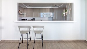 Private kitchen - Blissfully Stunning 3BR With Direct Beach Access. Sea Views! (Dubai)