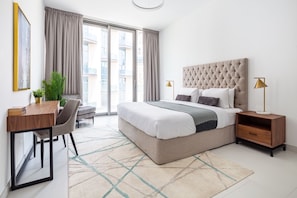 1 bedroom, laptop workspace, iron/ironing board, WiFi